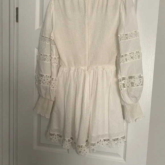 Zimmerman Primrose Daisy Romper Ivory - Picture 3 of 4